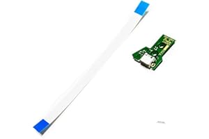BUCOM Lade Buchse für PS4 Controller Dualshock Strom Board Platine Micro USB 12 PIN Charger Port FJDS-040 JDS-040 JDM-040