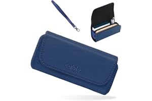 Cable Technologies Hochwertige Schutzhülle aus Kunstleder für IQOS 3/3 Duo/2.4/2.4 Plus, Etui aus Leinen und PU-Leder, Organizer Iqos, Schutzhülle/Tasche für elektronische Zigaretten, Zubehör