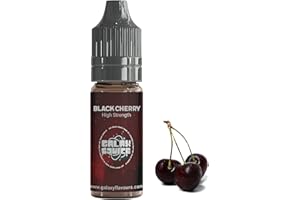 GALAXEJUICE Black Cherry Flavouring - High Strength Food Flavoring - 230+ Flavours -10ml Bottle.