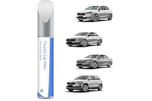 ‎PARTS4EV 8E8E /A7W Brillant Silber Metallic Lackstift Kompatibel mit Skoda Exakte Übereinstimmung für Chips und Kratzer