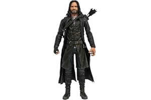 DIAMOND SELECT TOYS El señor de los anillos Hasbro Action figure Aragorn, 17.8 cm