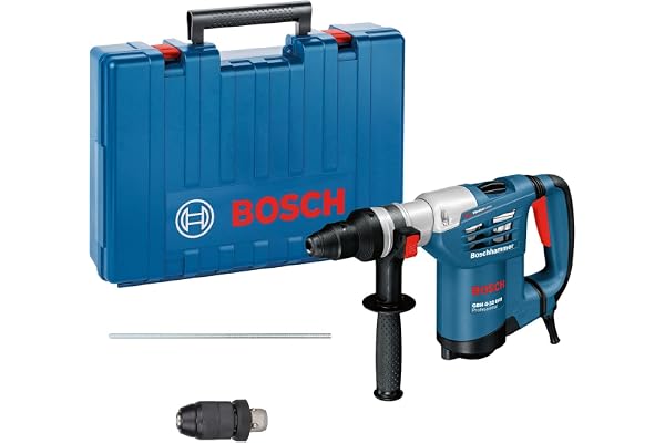 Bosch Professional perforateur GBH 4-32 DFR (avec mandrin interchangeable SDS plus, poignée auxiliaire, mandrin automatique 13 mm, coffret de transport)