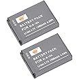 DSTE® 2x SLB-10A Rechargeable Li-ion Battery for Samsung P800 P1000 PL50 PL51 PL55 PL60 PL65 PL70 SL102 SL202 SL310 SL420 SL502 SL620 SL720 SL820 TL9 WB150F WB250F WB350F WB500 WB550 WB750 WB800F WB850F WB1100F WB2100 ES50 ES55 ES60 EX2F HMX-U10 HMX-U20 HZ10W HZ15W IT100 L100 L110 L200 L210 L310W M100 M110 M310W NV9 Digital Camera as Samsung SLB10A