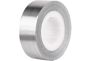 Huakaile Lead Tape Golf Clubs, 1/2''x 100'' Self Adhesive Weighted Tape, Add Swing Weight Lead Strips, Lead Tape for Tennis Rackets Pickleball Paddles High Density (0.5 Grams Per Inch)