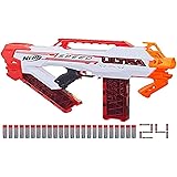 NERF F4929 Ultra Speed, W pełni zmotoryzowany blaster, 24 rzutki Nerf AccuStrike Ultra, kompatybilne tylko z rzutkami Nerf Ul