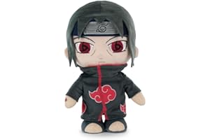 BARRADO Maskotka z figurkami Naruto 30 cm - Naruto, Kakashi, Sasuke, Kurama, Naruto Six Path - edycja kolekcjonerska - super miękka jakość (Itachi)
