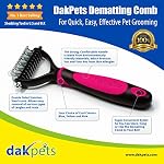 Dakpets-Dematting-Comb-is-a-Pet-Grooming-Tool