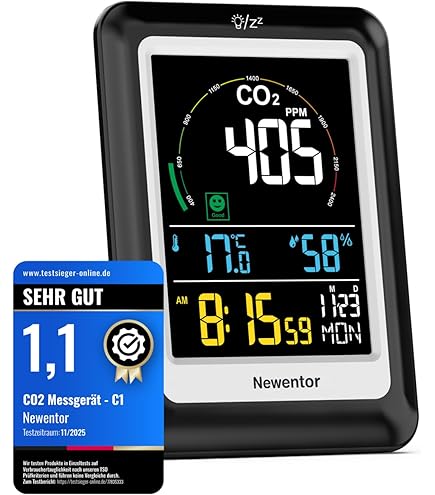Luchtkwaliteitsmonitor 9-in-1 CO2 Temperatuur Vochtigheid Formaldehyde TVOC AQI-tester Professionele PM2.5 PM10 PM1.0 Deeltjesteller voor binnen-/buitenluchtkwaliteit Meter met alarmdrempels | NL Luchtkwaliteitsmonitor 9-in-1 CO2 Temperatuur Vochtigheid Formaldehyde TVOC AQI-tester Professionele PM2.5 PM10 PM1.0 Deeltjesteller voor binnen-/buitenluchtkwaliteit Meter met alarmdrempels | NL