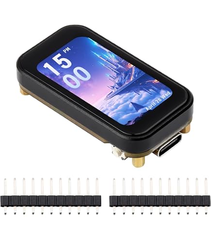 Waveshare 2PCS RA4M1-Zero Mini Development Board, Based on 32-Bit MCU-RA4M1, 48MHz Operating Frequency, Built-in FPU, Supports Firmware Encryption