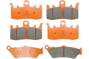 LE LEFOSSI Motorrad Kohlefaser Bremsbeläge vorne hinten Für Kompatibel mit BMW R 1200 GS Adventure 13-15 R 1200 RT 2014 FA630F FA209R