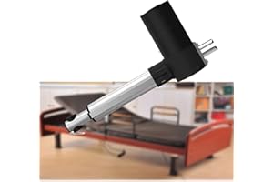 BORACY 24V Attuatore Lineare, Attuatore Lineare Elettrico Multifunzione, Attuatori di Movimento Lineari 6000N, per Macchine Agricole Industriali Pulizia (Size : 50mm)