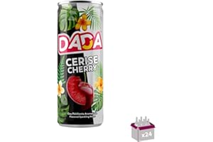 WINE AND MORE Dada - Eau gazeuse goût cerise - 24x33 cl