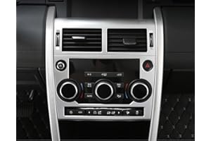 DIYUCAR Car Matte Silver ABS Plastic Mode button Decoration Frame Trim For Discovery Sport 2015-2018 Car Accessories