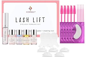 Bestauty 2025 Kit Rehaussement Cils,Kit d’extensions de Cils,Lash Lift Kit,Kit Professionnel Semi-Permanent de Cils à Friser Adapté Pour un Usage en Salon et à La Maison