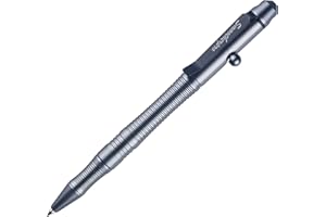 SMOOTHERPRO Bolt Action Pen długopis ze stali nierdzewnej, kompatybilny z pilotem G2, wkład do biznesu, EDC Signature Color Gray (TG206)