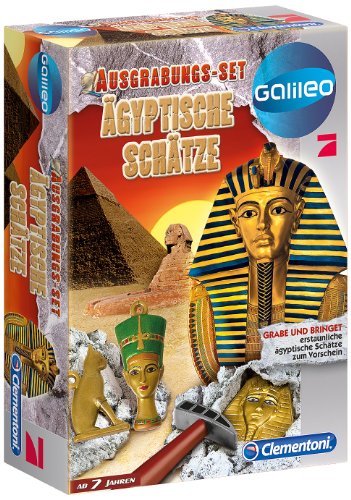 Preisvergleich Produktbild Clementoni 69319.1 - Galileo Ausgrabungsset - Entdecke Ägyptische Schätze