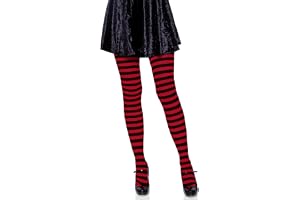 LEG AVENUE 7100 – ogenomskinliga randiga strumpbyxor