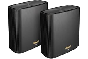 ASUS ZenWiFi AX (XT9) AX7800 2er Set Schwarz Tri-bande (2,4 GHz / 5 GHz / 5 GHz) Wi-Fi 6 (802.11ax) Noir 4 Interne