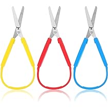 Asdirne Lot De 4 Paires De Ciseaux En Acier Inoxydable, Style Moderne