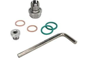 KIMISS Bouchon de Vidange D'huile Bouchon de Protection du Carter D'huile Moteur Bouchon de Vidange Piggyback surdimensionné Kits de Réparation de Filetage de Carter D'huile (M12.1-1.5x15mm)