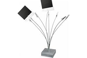 Sporgo Porta foto Memo Clip: porta cartoline, porta foto da scrivania, memo clip con clip, porta memo per matrimonio, ufficio, decorazione, festa (8 clip)