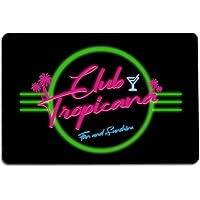 Artylicious Club Tropicana: Lo Zerbino Che Dà Il Benvenuto Alla Festa! Perfetto Per Casa, Bar, Taverna O Pub, Antiscivolo E Facilissimo Da Lavare. - 4
