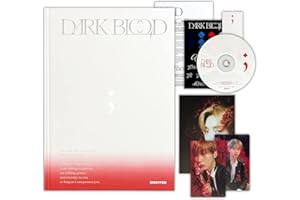 HYBE ENT Enhypen – [Dark Blood] (New Ver.) Photo Book + CD-R + Photo Card + Message Photo Card + Sticker + Postcard + Bookmark + Poster With Lyrics + 2 Pin Button Badges + 4 Extra Photocards