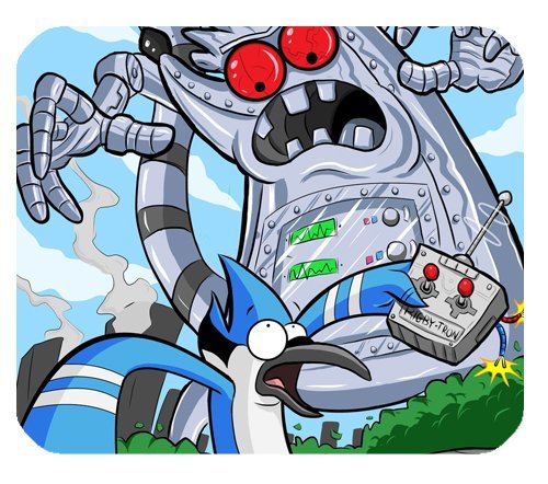 Preisvergleich Produktbild Regular Show Cartoon Rechteck Mauspad