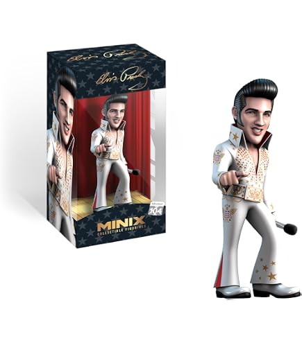 Quadro Da Parete KUSTOM ART – Elvis Presley Vestito Dorato, Stampa Laser Su MDF, 30x21 Cm, Da Appoggiare O Appendere