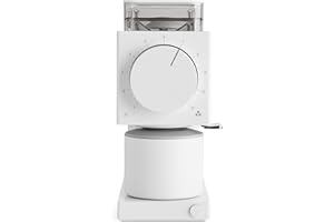 Macinacaffè Fellow Gen 2 Ode – Macinacaffè elettrico a macine – Macina chicchi di caffè con 31 impostazioni per caffè a gocce, pressatura francese e preparazione a freddo – Bianco opaco