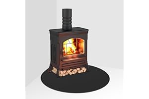 FLASLD Tappetino Ignifugo, 100 x 100 cm, Protezione Dal Calore in Fibra Di Silicone, Resistente Al Fuoco, Protezione Dalle Scintille, Protegge i Pavimenti Dalle Scintille Per Caminetti, Focolari