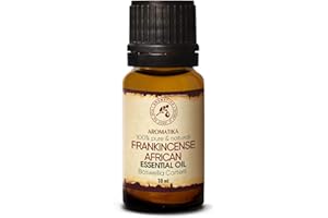 AROMATIKA TRUST THE POWER OF NATURE Frankincense Essential Oil 10ml - Boswellia Carterii - African - 100% Pure - Better for Body Care - Skin - Best Used for Improve Mood - Aromatherapy - Aroma Diffuser - Fragrance Lamp - Room Fragrance