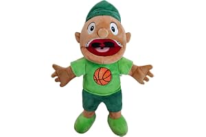 DandelYunx Jeffy Hand Puppet with Movable Mouth | Fun Puppets for Adults | Ideal Gift | 16 Inch Jeffy Sister/Mom/Dad Puppet Doll (Joseph)
