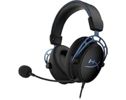 HyperX HX-HSCAS-BL/WW Cloud Alpha S - Gaming Headset with HyperX Virtual 7.1 surround sound and adjustable bass