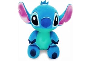 HANCHENG Peluche Stitch, 18 cm Lilo e Stitch piccolo peluche con ventosa, peluche Stitch Adatto come regalo e decorazione per bambini. (Stitch)