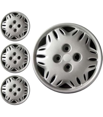 Copricerchi Serie 4 Per Fiat Seicento - 4 Coppe Ruota 13 Pollici | Original Italian Quality