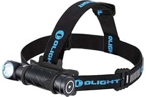 OLIGHT Perun 2 Lampada Frontale Multifunzionale Led USB Ricaricabile 2500 Lumen Torcia da Testa 166M IPX 8 Impermeabile per Lavoro e Attività all'Aperto Come Pesca, Corsa e Campeggio