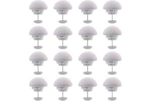 Lam-lord Mushroom Duvet Clips, 16Pcs Non-Slip Duvet Cover Clips, Comforter Clips Quilt Holder Fixator Bedroom Duvet Fixing Holder Quilt Cover Pins for Blanket Bed Sheet Curtain Socks Mattress Covers