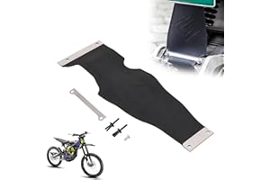 ANXIN Motorbike Rear Fender, Motorcycle Fender Protector Quality Rubber Rear Cushion Mudguard Cover Shock Absorption Mud Guard Flap for Sur-Ron Light Bee Electric Bike Dirt Bike Black