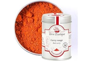 Curry rouge en boite 60g - Terre Exotique