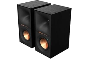Klipsch R-40PM EUA-betriebene Lautsprecher, Schwarz