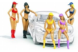 Carrera Evolution 20021114 Pit Babes Figure Racing System, Multi Color