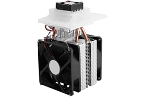 AELOA 12V Semiconductor Réfrigération - thermoélectriques à effet Peltier Cooler - Air Cooling Kit Système de déshumidification Dissipateur