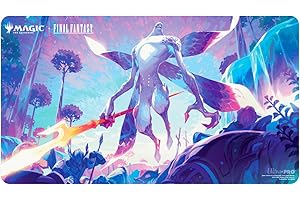 Ultra PRO - Final Fantasy x Universes Beyond Absolute Virtue Playmat for Magic: The Gathering | Card Game Playmat, Final Fantasy Collectibles, Desk Mat Mousepad