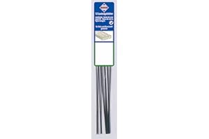 Pebaro 131-0 Hojas de sierra de marquetería para madera, calidad extra, 12 unidades, longitud de 130 mm, endurecidas, aptas para todas las sierras de marquetería Pebaro