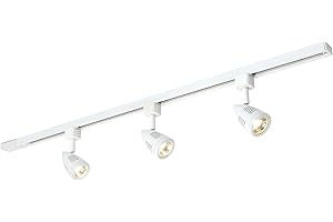 SAXBY LIGHTING Saxby Bullett Gloss White Decorative Kitchen Adjustable 240V GU10 Ceiling Track Spot Light