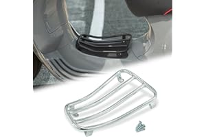 QIDIAN Motorcycle Aluminum Foot Rest Pedal Rear Luggage Rack Bracket Holder for Vesp' GTS 150 250 300 GTV GTS250 GTS300 2017-2021 2022 2023 Accessories