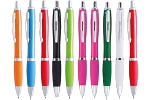 presents & more - 10 x Ballpoint Pens in Trendy Colours