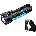 WUBEN T4 Rechargeable Torch,850 Lumens Super Bright Torches Led, 1315 FT Long Throw Flashlight, IP68 Waterproof Camping Torch for Home, Inspection,Emergency, Hiking，Work