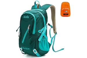 LOCAL LION Mochila Ciclismo 20L/30L, Mochilas Senderismo para Alpinismo Camping al Aire Libre, Mochila Impermeablede Trekking con Cubierta de Lluvia
